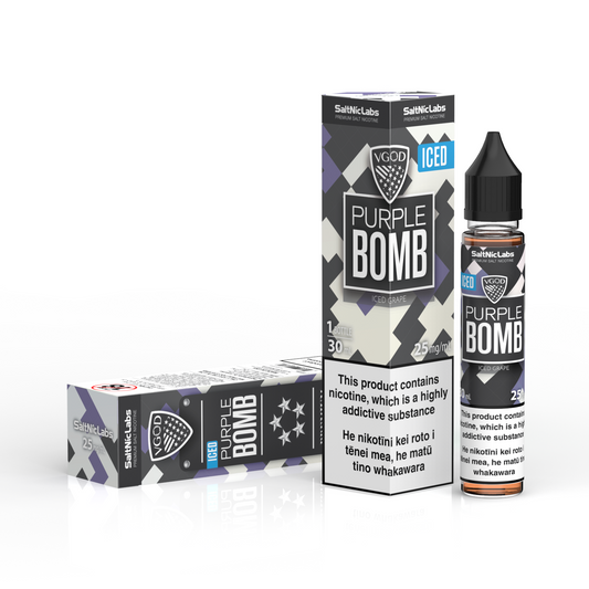 Iced Purple Bomb VGOD SaltNic